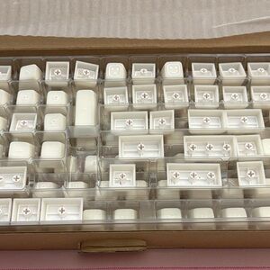 White Keycap Set